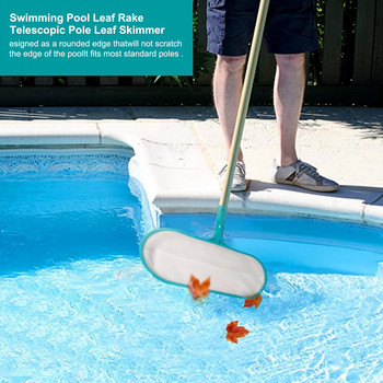 Πισίνα Καθαριστικό Δίχτυ Πισίνας Σετ Skimmer Πισίνα Universal Pool Rake Δίχτυα για Καθαρισμό Μπανιέρα Spa Pon Cleaning Διχτυωτή τσάντα