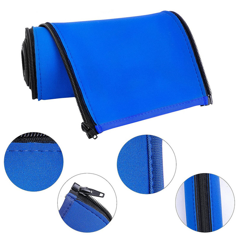 Kryty na zábradlie bazéna Kryty na rukoväte bazéna Zips Modré kryty na rukoväte koľajníc pre zábradlie bazéna Bezpečnostné madlo bazéna Nástroj