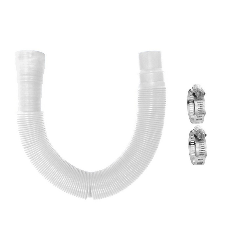 Piese etanșe pentru furtun de piscină Înlocuire pompă de țeavă + set de cleme 1,5 m/59 inch Instrumente de înot 32 mm nou-nouț de înaltă calitate