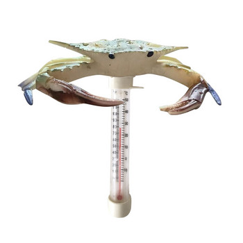Πλωτό θερμόμετρο πισίνας | Θερμόμετρο πισίνας σε σχήμα βάτραχου Εύκολη ανάγνωση για τη θερμοκρασία του νερού | για Εξωτερικές και Εσωτερικές Πισίνες