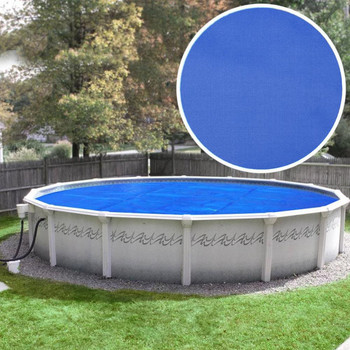 Кръгла покривка за басейн Оксфорд плат Топлозащитен капак за басейн против прах, предпазващ от листа и клони 2,45 M/3 M/3,6 M/4,5 M