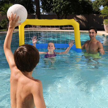 Πισίνα Μπάσκετ Κοστούμι ποδοσφαίρου Παιχνίδια παραλίας Ενήλικες Παιδιά Γονέας-παιδί Πισίνα Νερό Iatable Ποδόσφαιρο Στόχος