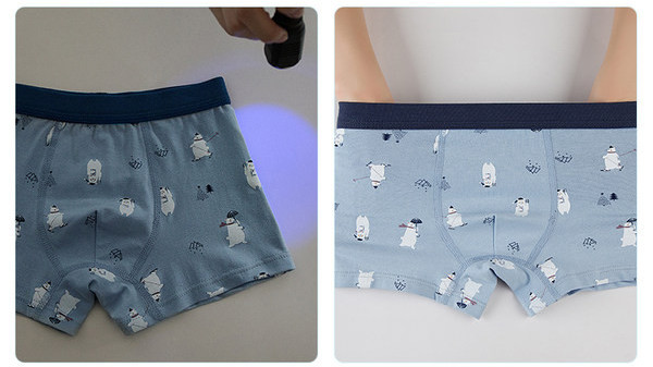 Vaikiški apatiniai berniukų tipo bokseriai su raštu