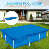 450X220CM Capac pentru piscină Protecție solară Protecție UV Pool Dust Cove Easy Set Cover pentru piscină