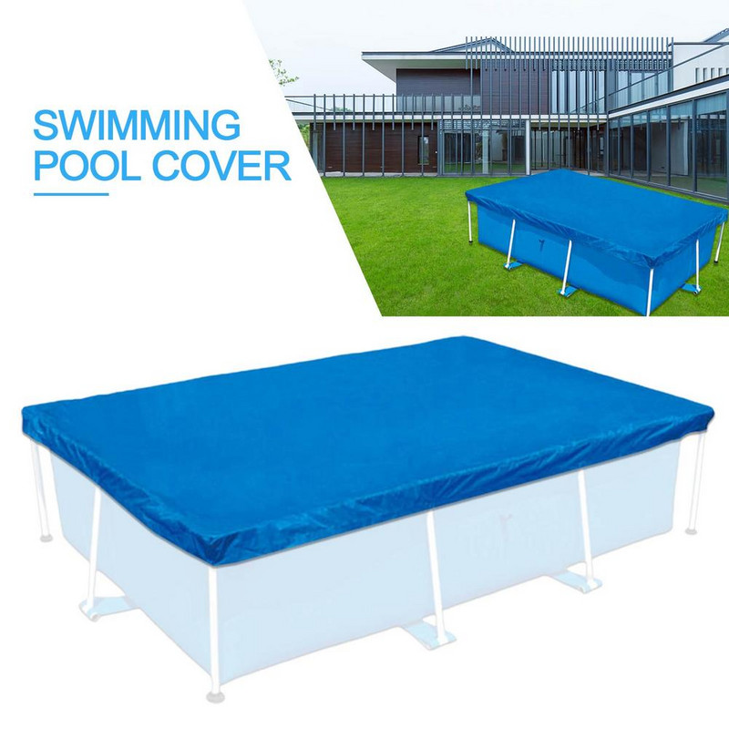 450X220CM Capac pentru piscină Protecție solară Protecție UV Pool Dust Cove Easy Set Cover pentru piscină