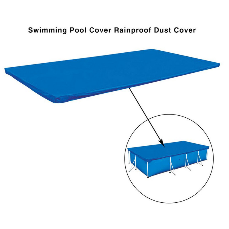 450X220CM Capac pentru piscină Protecție solară Protecție UV Pool Dust Cove Easy Set Cover pentru piscină