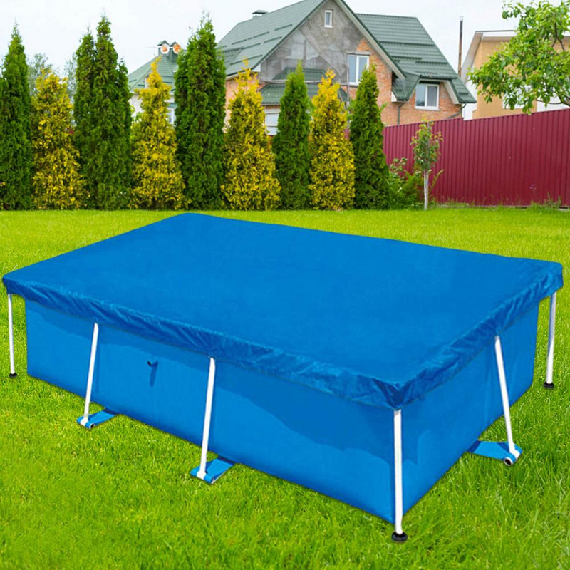450X220CM Capac pentru piscină Protecție solară Protecție UV Pool Dust Cove Easy Set Cover pentru piscină
