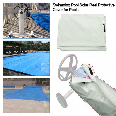 Покривало за плувен басейн Соларно одеяло Макара Защитно покритие Водоустойчиво слънцезащитно покритие