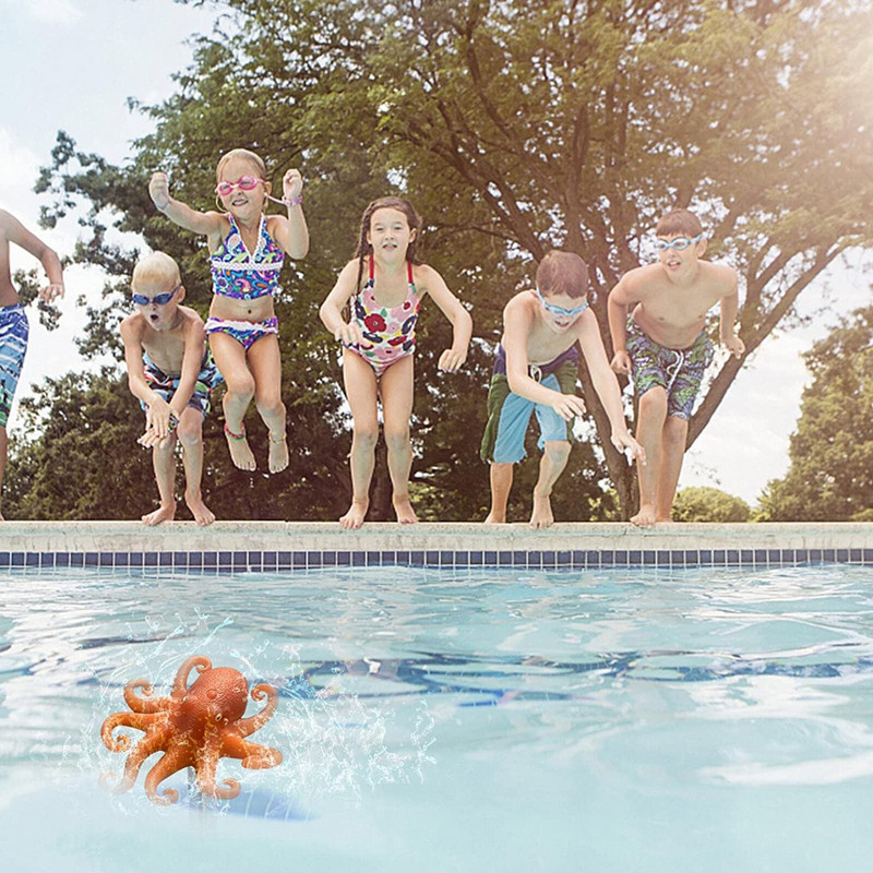 Teplomer do bazéna v tvare žaby, ľahko čitateľný teplomer do bazéna, teplomer do jazierka, príslušenstvo do vírivky Wild