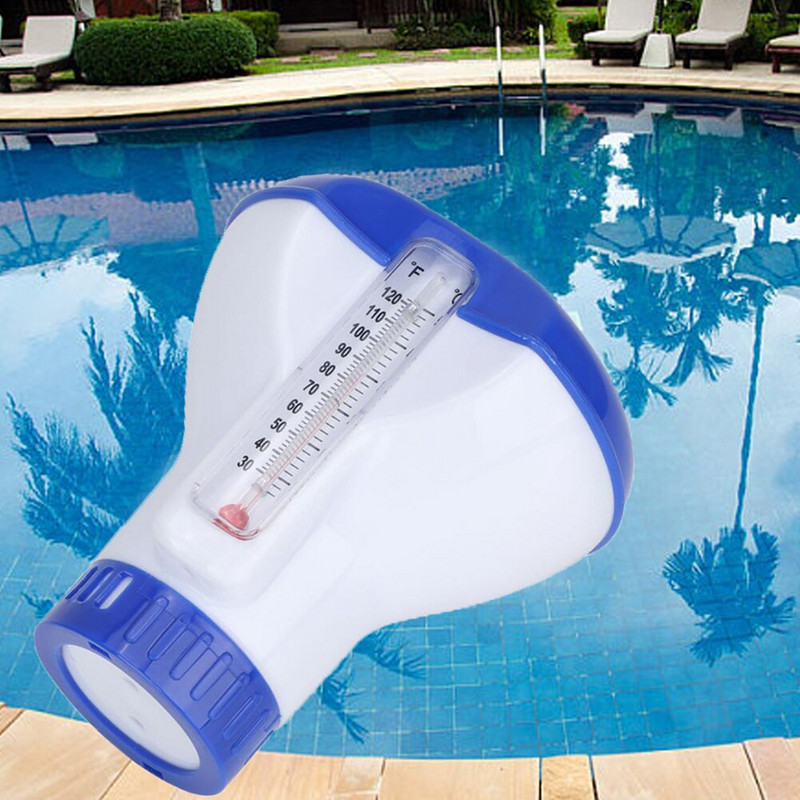 1,5" plávajúci dávkovač chlóru do bazéna s teplomerom, dezinfekčný automatický aplikátor, čerpadlo, príslušenstvo k bazénu