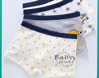 Vaikiškas trijų bokserių komplektas su skirtingu raštu berniukams