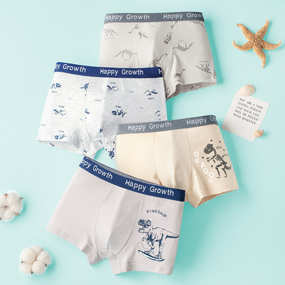 Vaikiškas trijų bokserių komplektas su skirtingu raštu berniukams