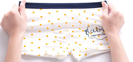 Vaikiškas trijų bokserių komplektas su skirtingu raštu berniukams