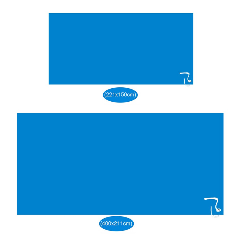 Plaukimo baseino dangtis Stačiakampis lietui atsparus dulkių dangtis PE dangtis Audinio kilimėlio rėmas baseino brezento apsauga šilumos izoliacinė plėvelė