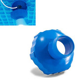 Baseino adapteris „Intex Surface Skimmer“ prie sienos montuojamas skimerio žarnos adapteris B plaukimo baseino jungtis Lauko baseino švarūs priedai