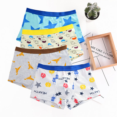 Vaikiškos boksinės kelnaitės su skirtingu raštu berniukams