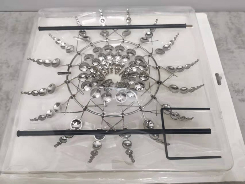 Naujas unikalus ir stebuklingas metalinis vėjo malūnas lauko vėjo suktukai Vėjo gaudyklės Kiemo terasa L Awn sodo puošmena