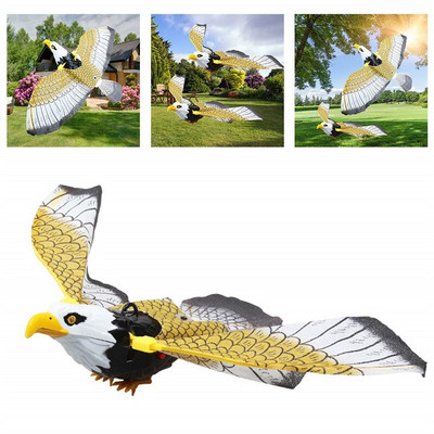 Momeală falsă pentru șoim zburător Dispozitive de descurajare a păsărilor Sperie păsările departe Repelent pentru porumbei pentru grădină Sperietoare Curtea Păsări Repeller Vultur