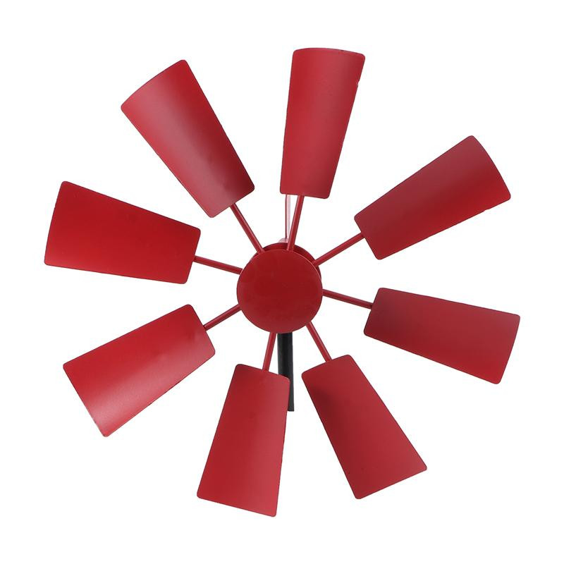 1ks železná veterná mlyn záhradná ozdoba na veterný mlyn do exteriéru