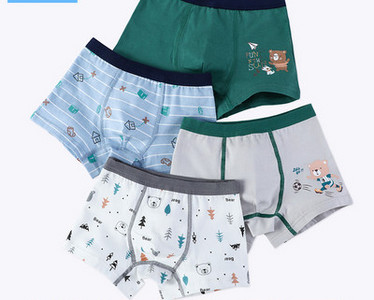 Bērnu boksera komplekts ar dažādām apdrukām zēniem