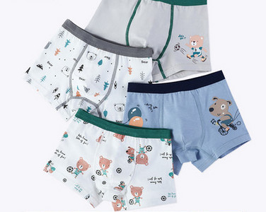 Bērnu boksera komplekts ar dažādām apdrukām zēniem