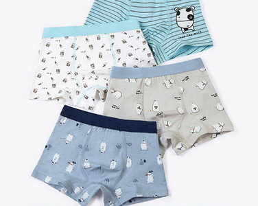 Bērnu boksera komplekts ar dažādām apdrukām zēniem