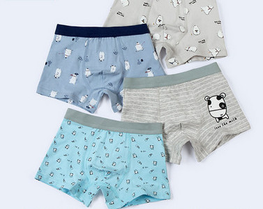 Bērnu boksera komplekts ar dažādām apdrukām zēniem