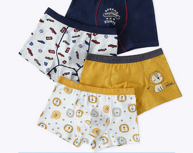 Bērnu boksera komplekts ar dažādām apdrukām zēniem