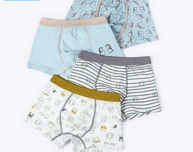 Bērnu boksera komplekts ar dažādām apdrukām zēniem