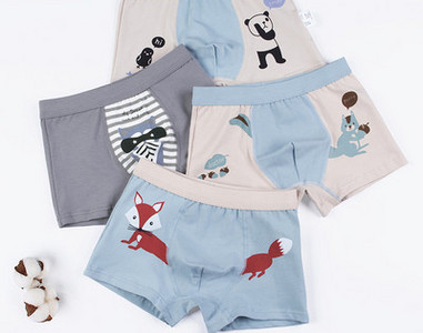 Bērnu boksera komplekts ar dažādām apdrukām zēniem