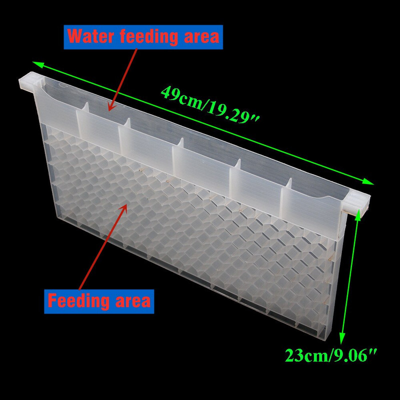 Nový kŕmidlo pre včely, kŕmenie vodou a nápojmi, včelársky nástroj, plastový úľ