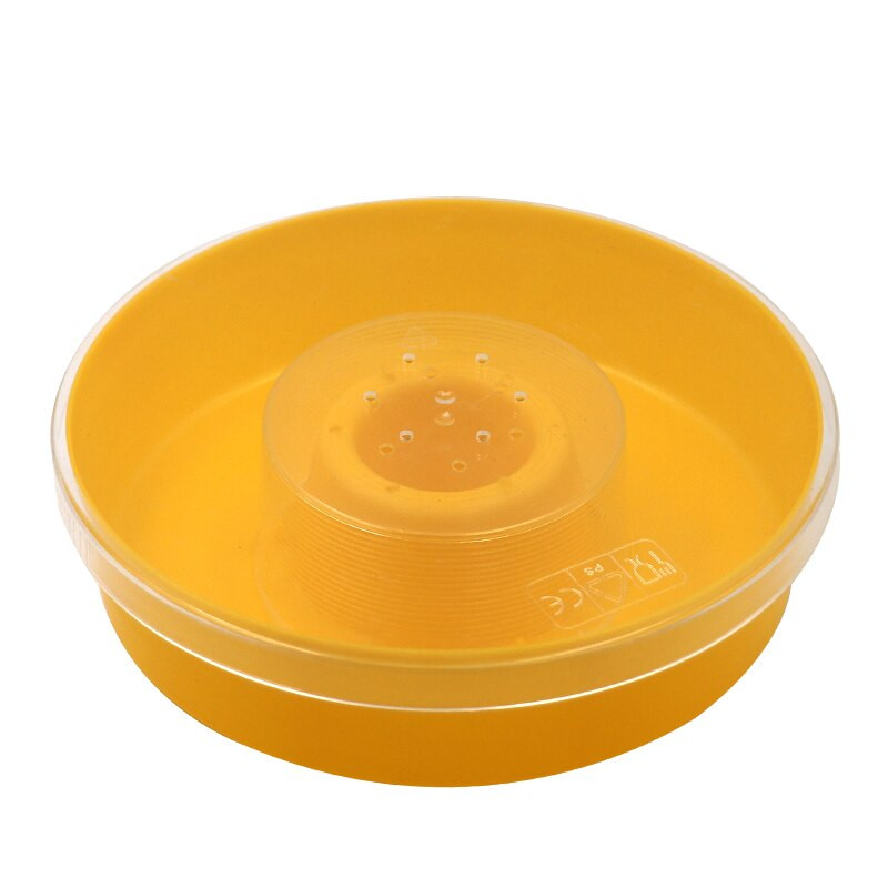 Kŕmidlo na včely, včelársky nástroj, jednoduché čistenie, pohodlné, veľká kapacita, netoxické zariadenie na med, plastové kŕmidlo na včely