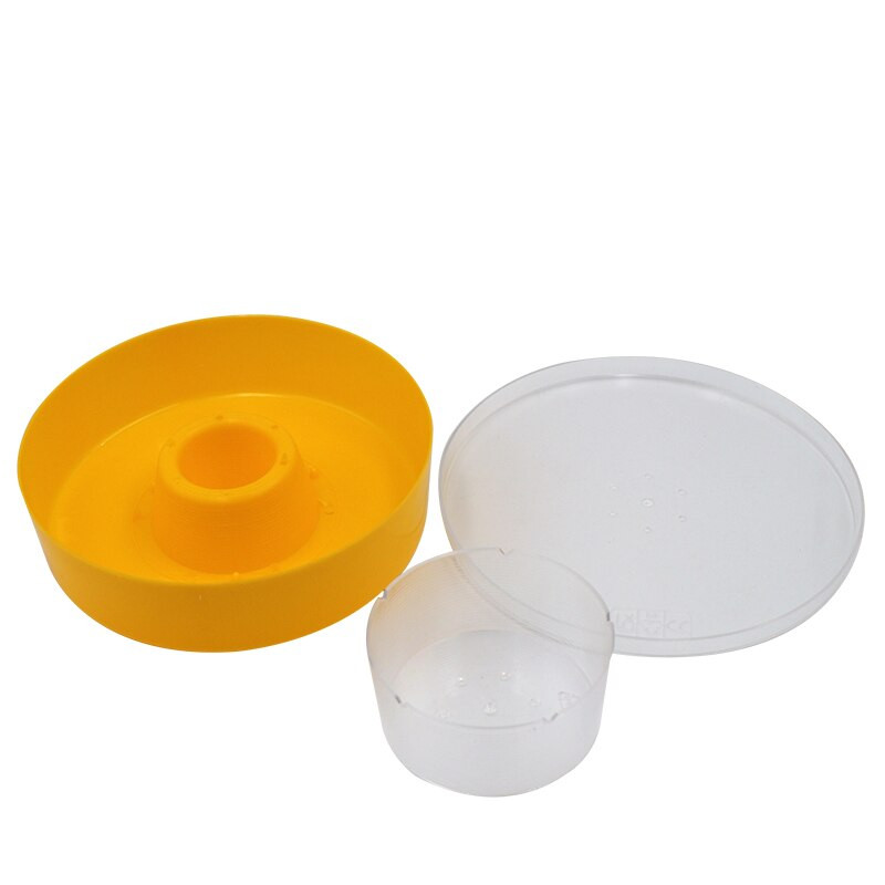 Kŕmidlo na včely, včelársky nástroj, jednoduché čistenie, pohodlné, veľká kapacita, netoxické zariadenie na med, plastové kŕmidlo na včely