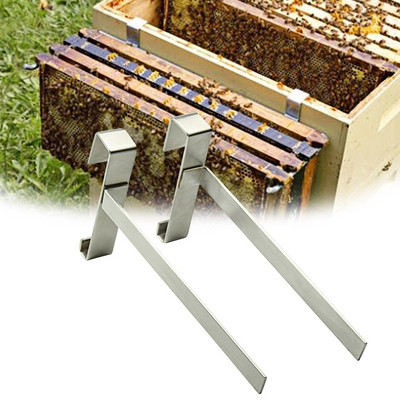 Държач на рамка за кошер Стойка за стойка Поддържаща скоба Стойка Стока за странично монтиране на пчелен кошер Стоки Инструменти за консумативи за пчелар