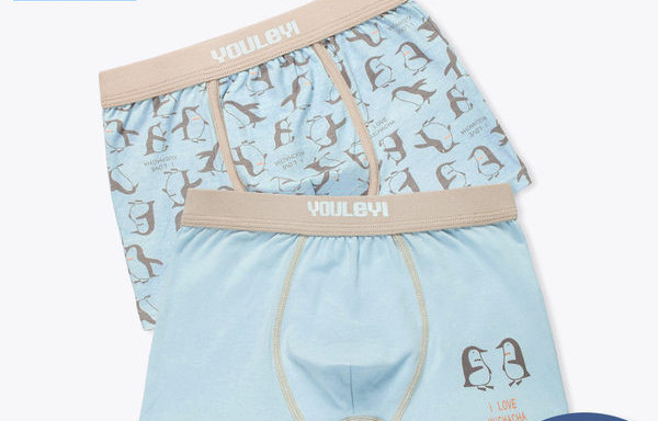 Vaikiški apatinio trikotažo tipo bokseriai berniukams su raštu