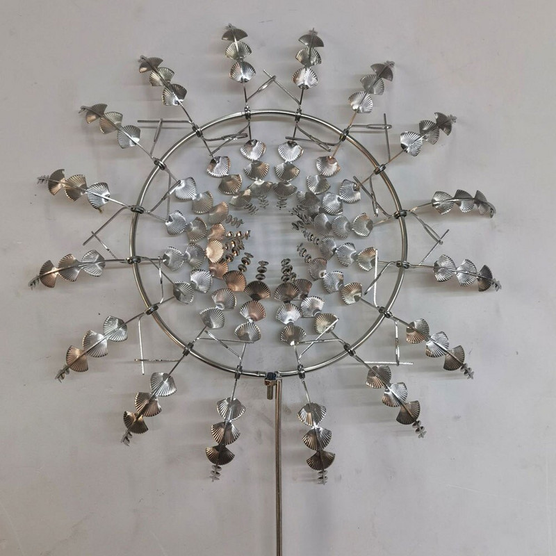 Unikalūs ir stebuklingi metaliniai vėjo malūnai 3D vėjo suktukai Kiemo sodo apdaila Lauko patalpų priedai Vėjo gaudyklės kolekcionieriai