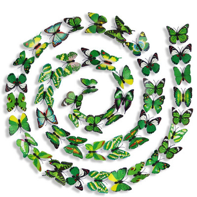 200 ks/balenie 3D 7CM motýle nástenné závesy dekorácie motýle výrobcovia priami motýle remeslá záhradné dekorácie