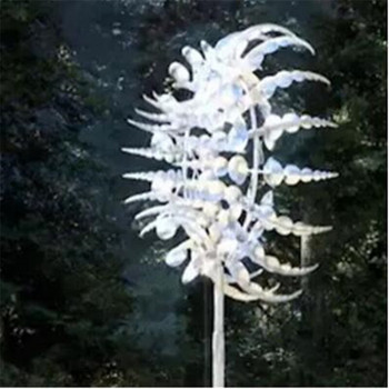 Διακόσμηση κήπου Windmill Magical Wind Mill For Figure Durable Metal Spinners Blades Farm Outdoor Toy Decor Yard Art Patio Lawn