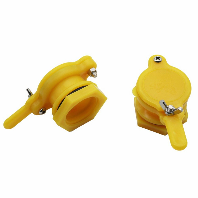 Bičių įrankiai Honey Gate Medaus eksportas Farm Bitininkystė Enkapsuliatorius Shake medaus mašina Honey Flow vartų vožtuvas 10 vnt.