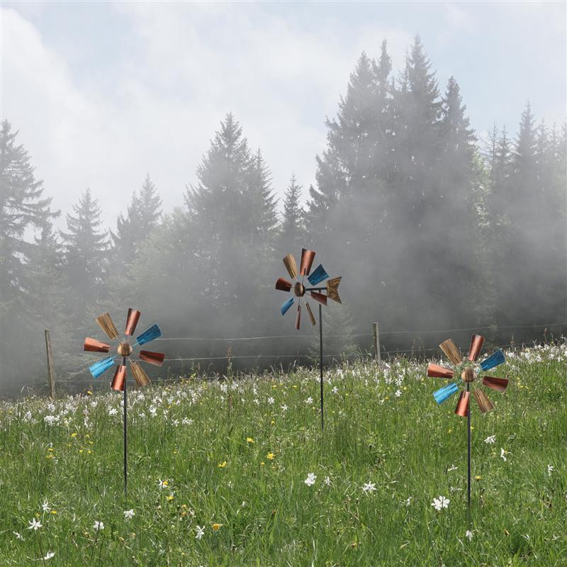 1 ks rotujúca dekorácia veterného mlyna železná ozdoba veterného mlyna záhradná záhrada nádvorie veterník figúrka ozdoba