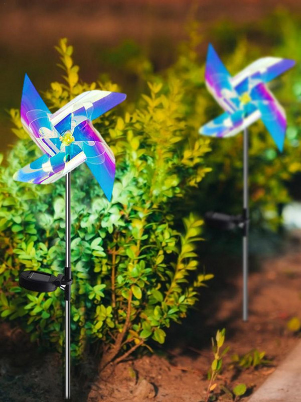 Solárne veterné svietidlo, záhradné LED, solárne napájané veterníky, vonkajšie dekoratívne osvetlenie trávnika, medený drôt, lampa