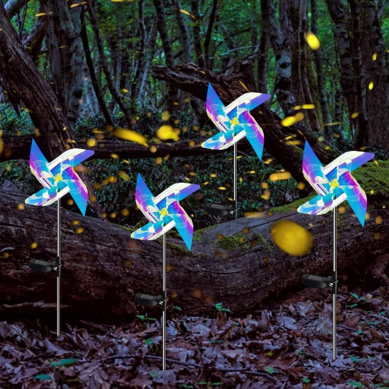 Solárne veterné svietidlo, záhradné LED, solárne napájané veterníky, vonkajšie dekoratívne osvetlenie trávnika, medený drôt, lampa