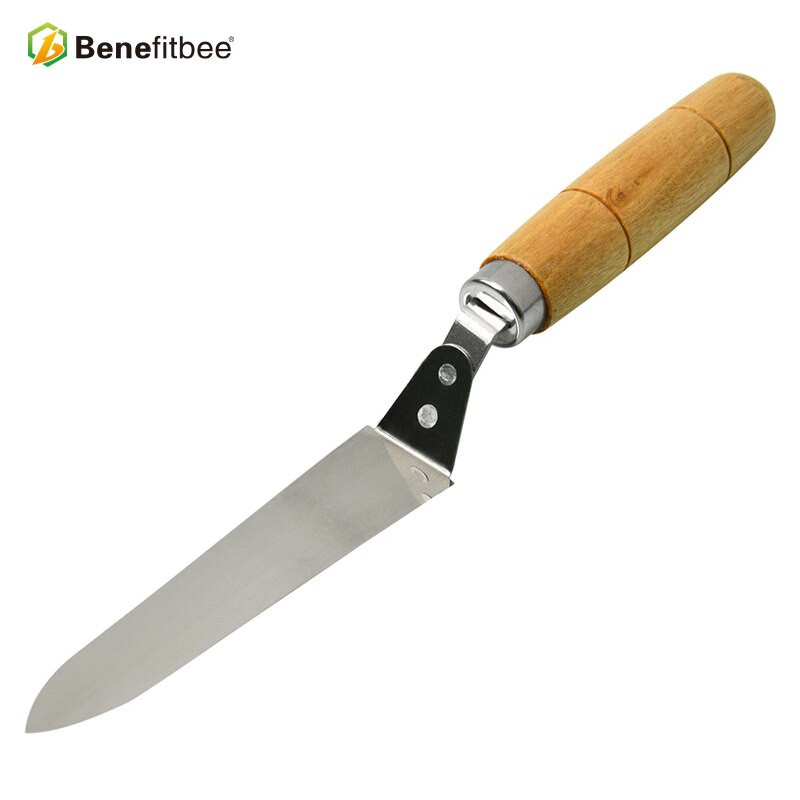 Benefitbee 26cm včelárske náradie, škrabka na med, nôž na úle v ruskom štýle, včelárstvo, nehrdzavejúca oceľ 2Cr13, hrúbka 1,5 mm
