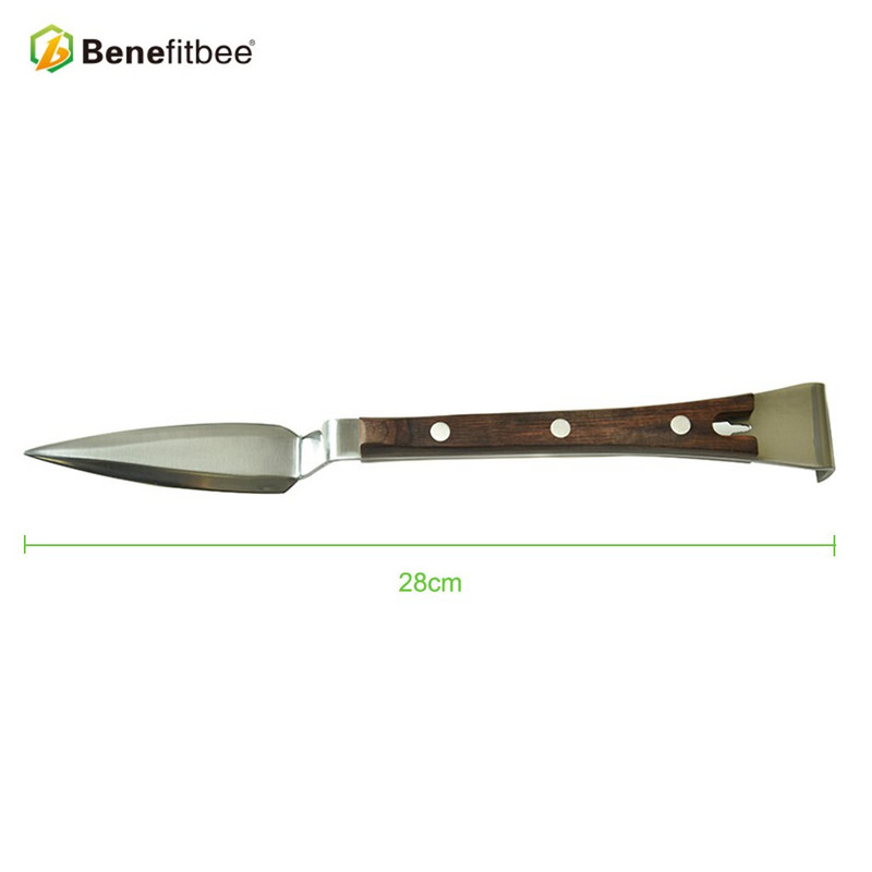 Benefitbee škrabka na včelí úľ farebný drevený včelársky nôž škrabka pre včelára vziať med včelárske náradie vybavenie dodávky včela