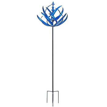 Μεταλλικό αιολικό στροφείο Harlow Wind Spinner Rotator Harlow Wind Rotator Iron Windmill Gardening Plug Wind Spinners for Garden