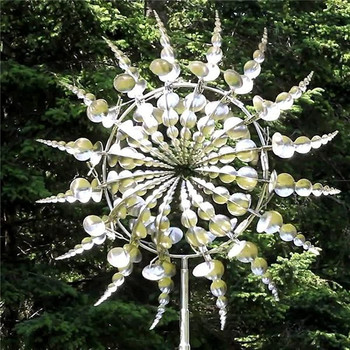 Pinwheels Windmill Spring Wind Spinner Catcher Turbine Patio Garden Decoration Outdoor Dwarfs Oscillating Pointer Αξεσουάρ