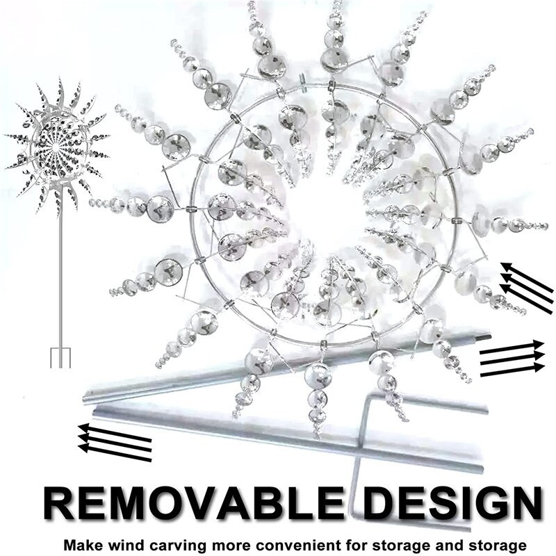 Veterníky, veterný mlyn, pružina, veterná rotácia, lapač turbín, terasa, záhradná dekorácia, vonkajšie trpaslíci, oscilačné ukazovátko, príslušenstvo