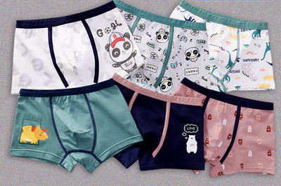 Vaikiški bokseriai berniukams su tamprėmis