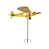 Metalinės orlaivio vėtrungės nerūdijančio plieno dalys Vėjo krypties bandymas Namų sodo dekoras Balkono lauko dekoras Dovana vaikams