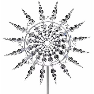 2022 Nový magický kovový veterný mlyn, vonkajšie veterné rotačné rotačné lapače vetra, záhradná dekorácia, dropshipping